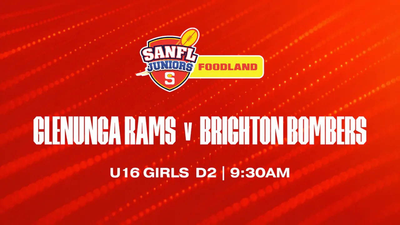 U16 G D2 | Glenunga Rams v Brighton Bombers 2026