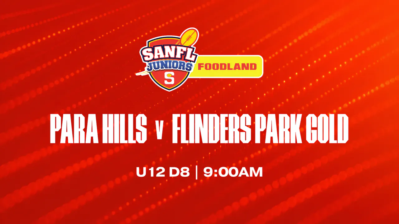 U12 D8 | Para Hills	v Flinders Park Gold 2026