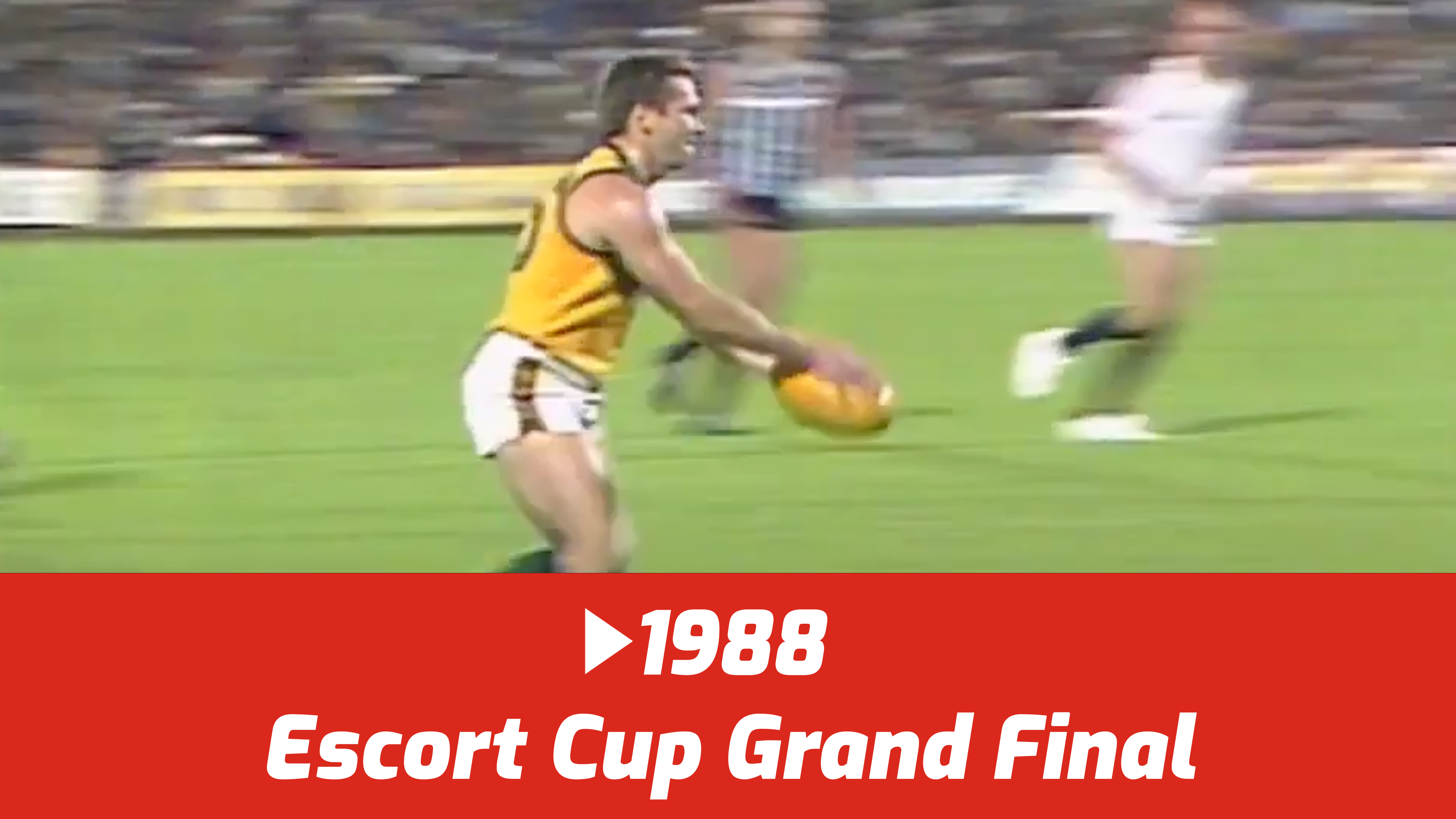 1988 Escort Cup Grand Final v Port 
