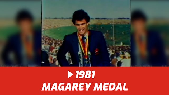 1981 Magarey Medal (Michael Aish)