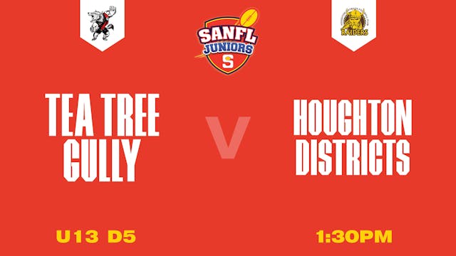 U12 D5 | Tea Tree Gully v Houghton Districts 2025