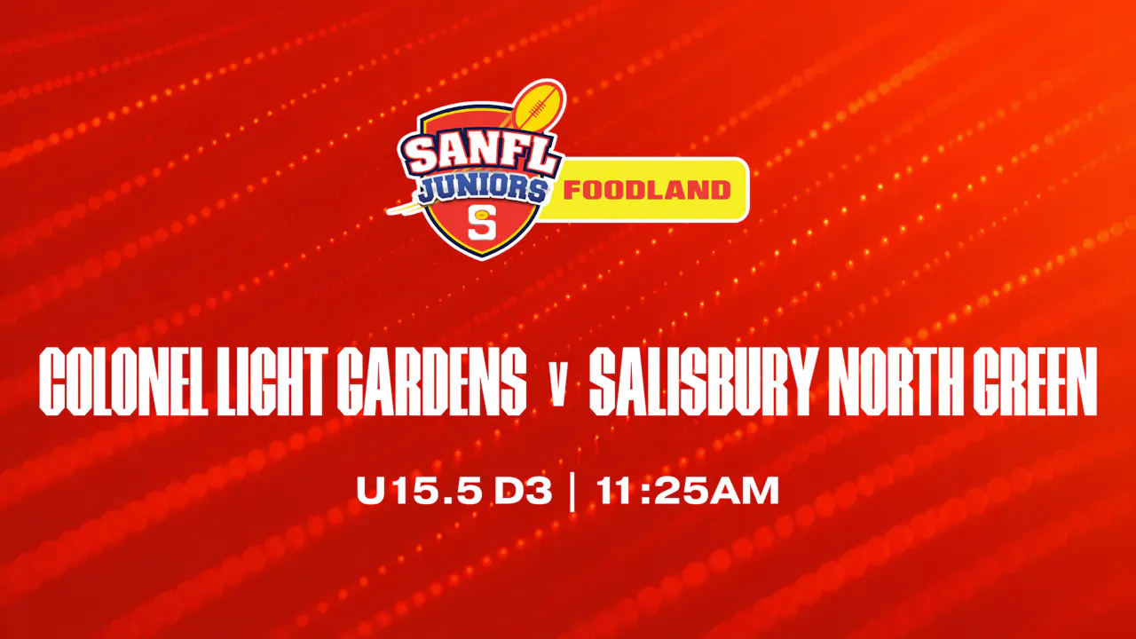U15.5 D3 | Colonel Light v Salisbury North 2026