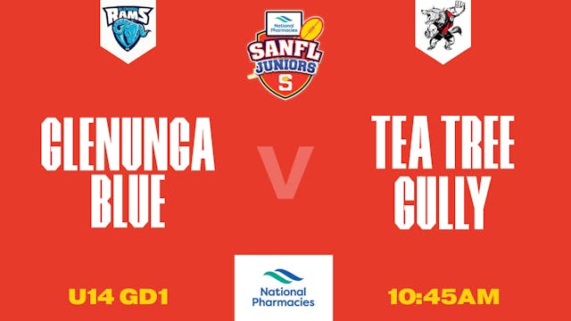 U14GD1 | Glenunga Blue V Tea Tree Gully 