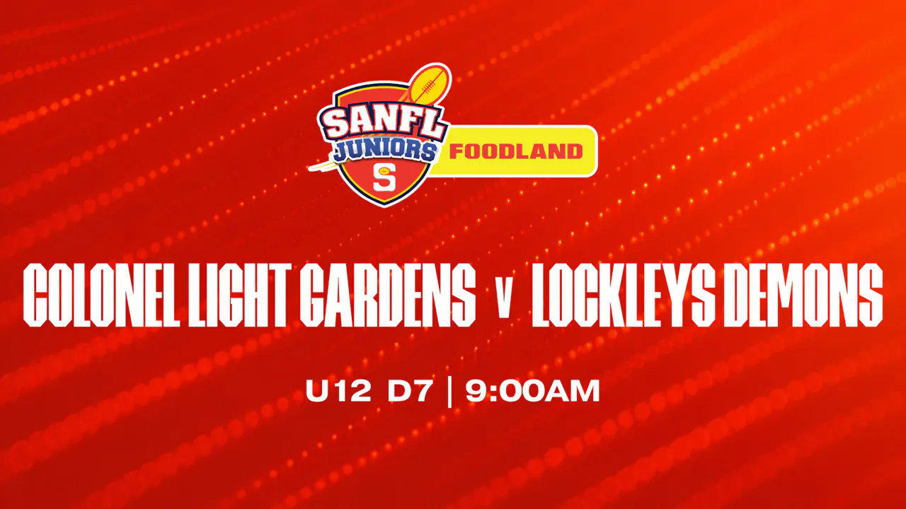 U12 D7 | Colonel Light v Lockleys Demons 2026