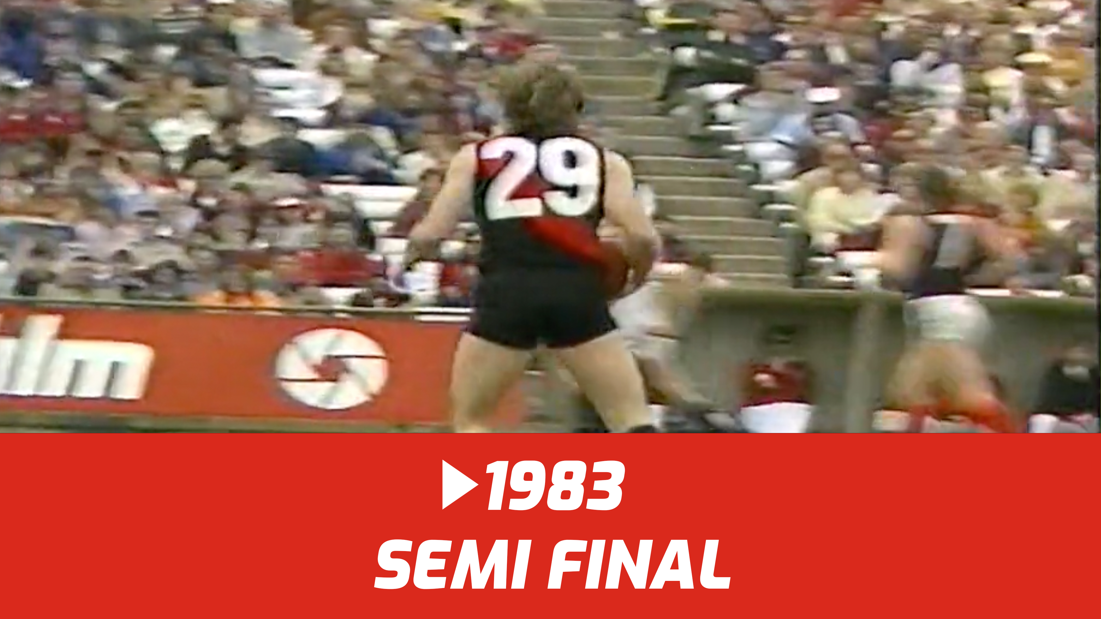 1983 Second Semi Final West 24.16.160 d Norwood 13.8.86