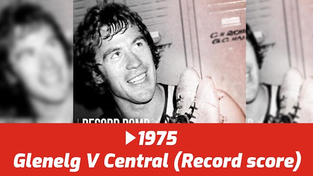 1975 Round 17 Glenelg V Central