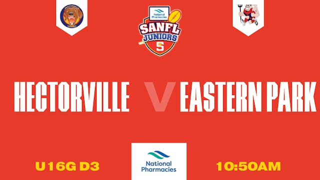 U16GD3 | Hectorville V Eastern Park | Maughan Thiem Kia Oval