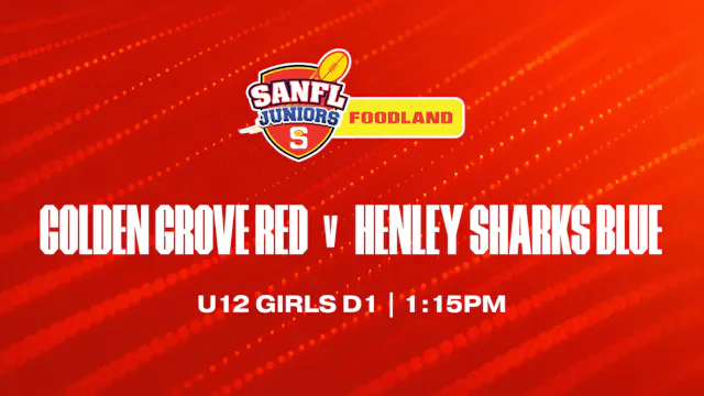 U12 G D1 | Golden Grove v Henley Sharks 2026