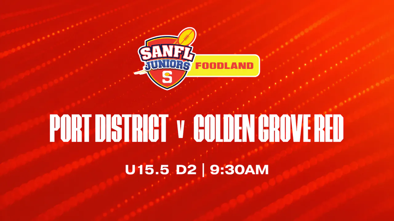 U15.5 D2 | Port District v Golden Grove Red 2026