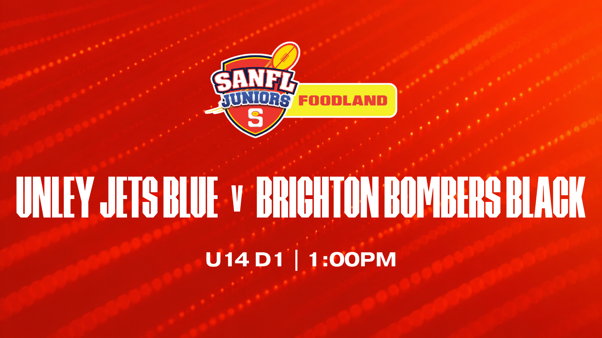U14 D1 | Unley Jets v Brighton Bombers 2026