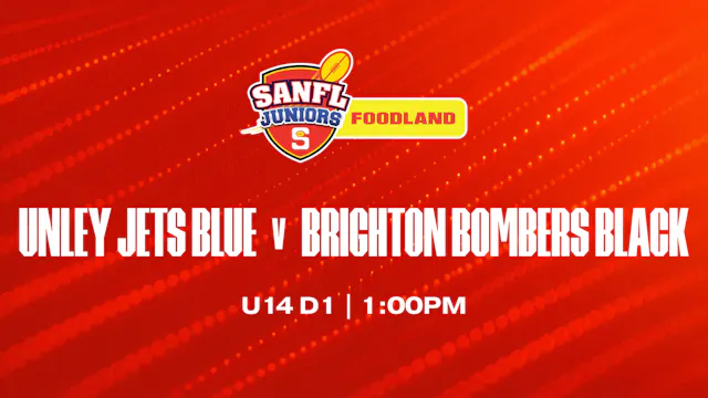 U14 D1 | Unley Jets v Brighton Bombers 2026