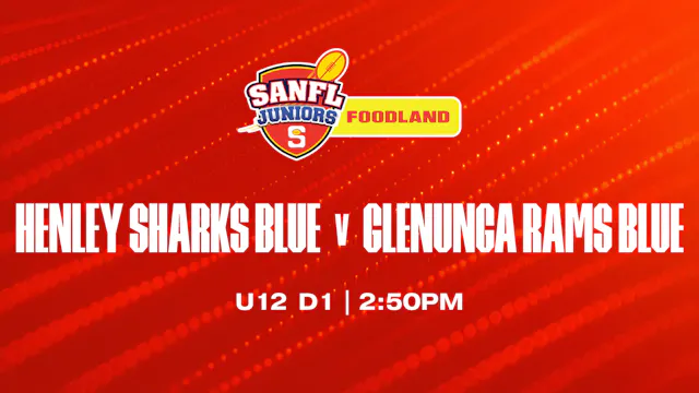 U12 D1 | Henley Sharks v Glenunga Rams 2026