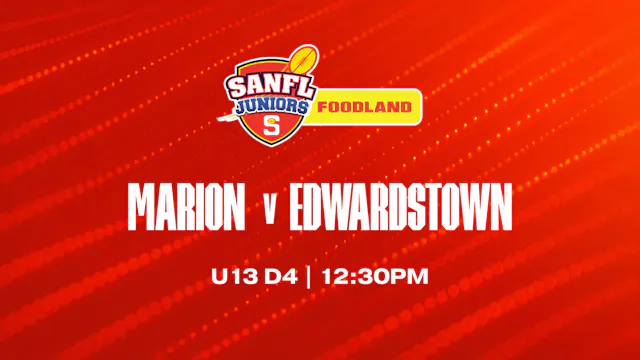 U13 D4 | Marion v Edwardstown 2026