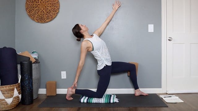 Active Align Yoga Against the Wall 60 min