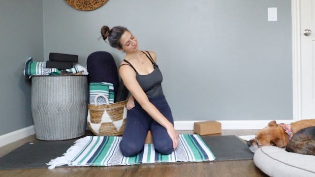 Mat Mobility Yoga for Neck Pain 40 min