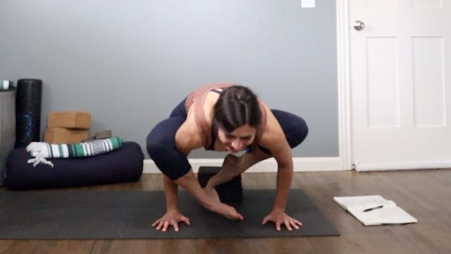 Active Align Yoga Hips , Core + Eka Pada Bakasana 2 65 min