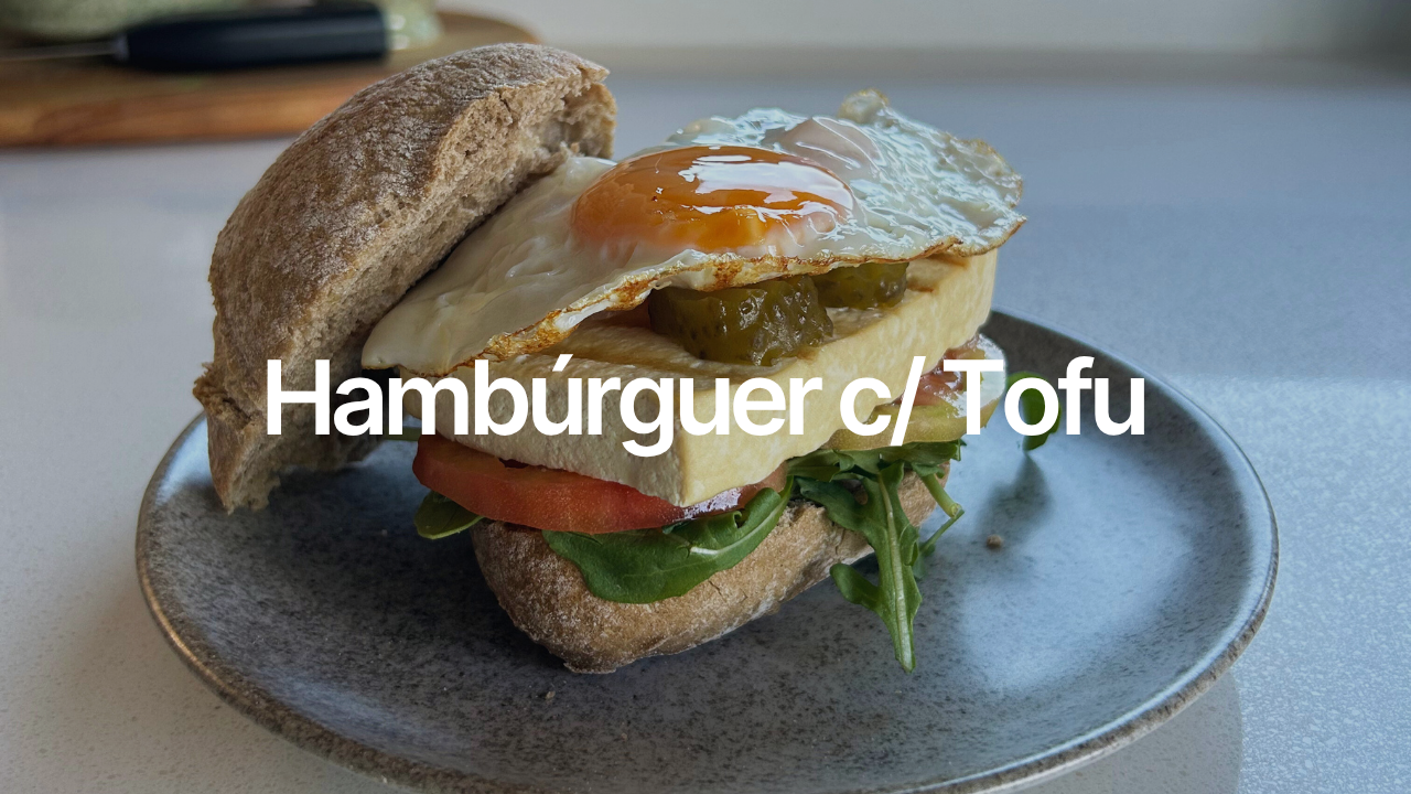 Hambúrguer de tofu