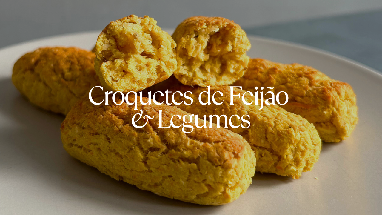 Croquetes de Feijão e Legumes