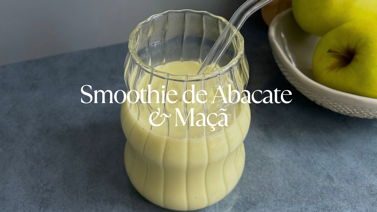 Smoothie de Abacate e Maçã