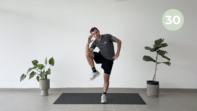 10 MINUTOS ABS EM PÉ + EQUILÍBRIO