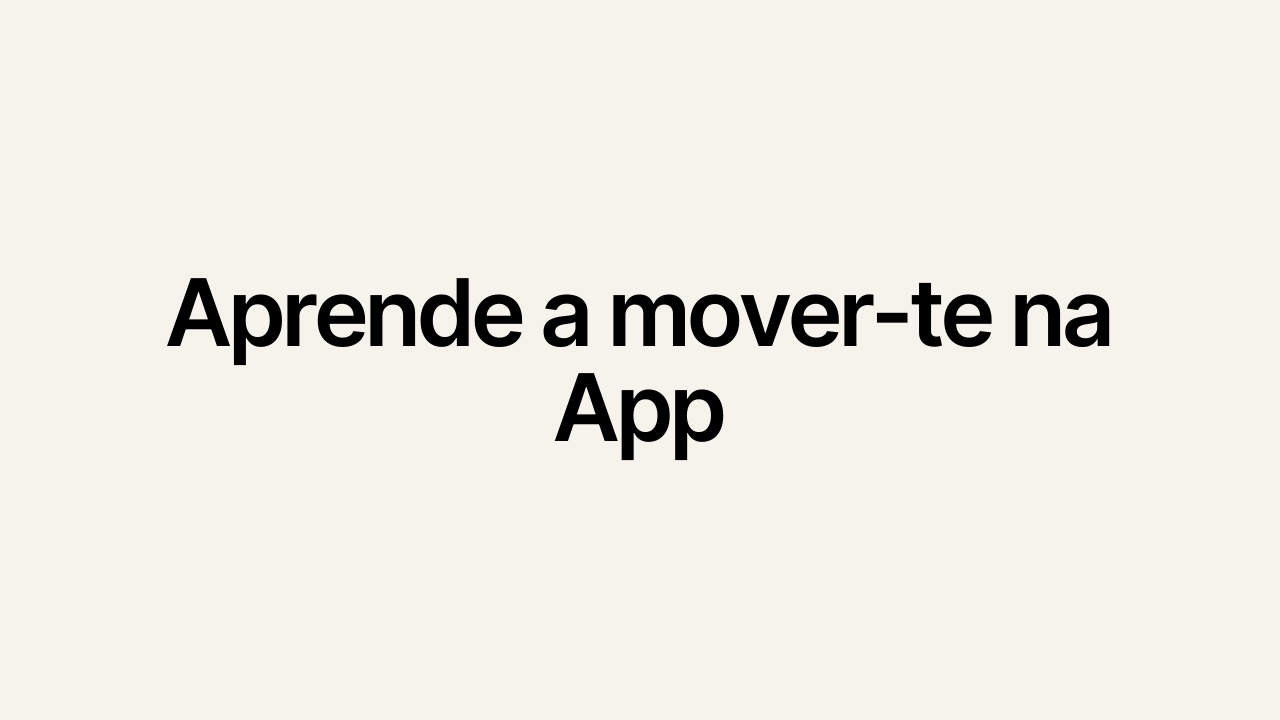 Apresentação da APP