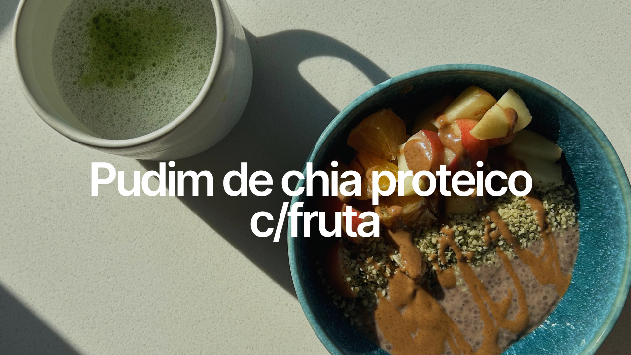 Pudim de Chia Proteico