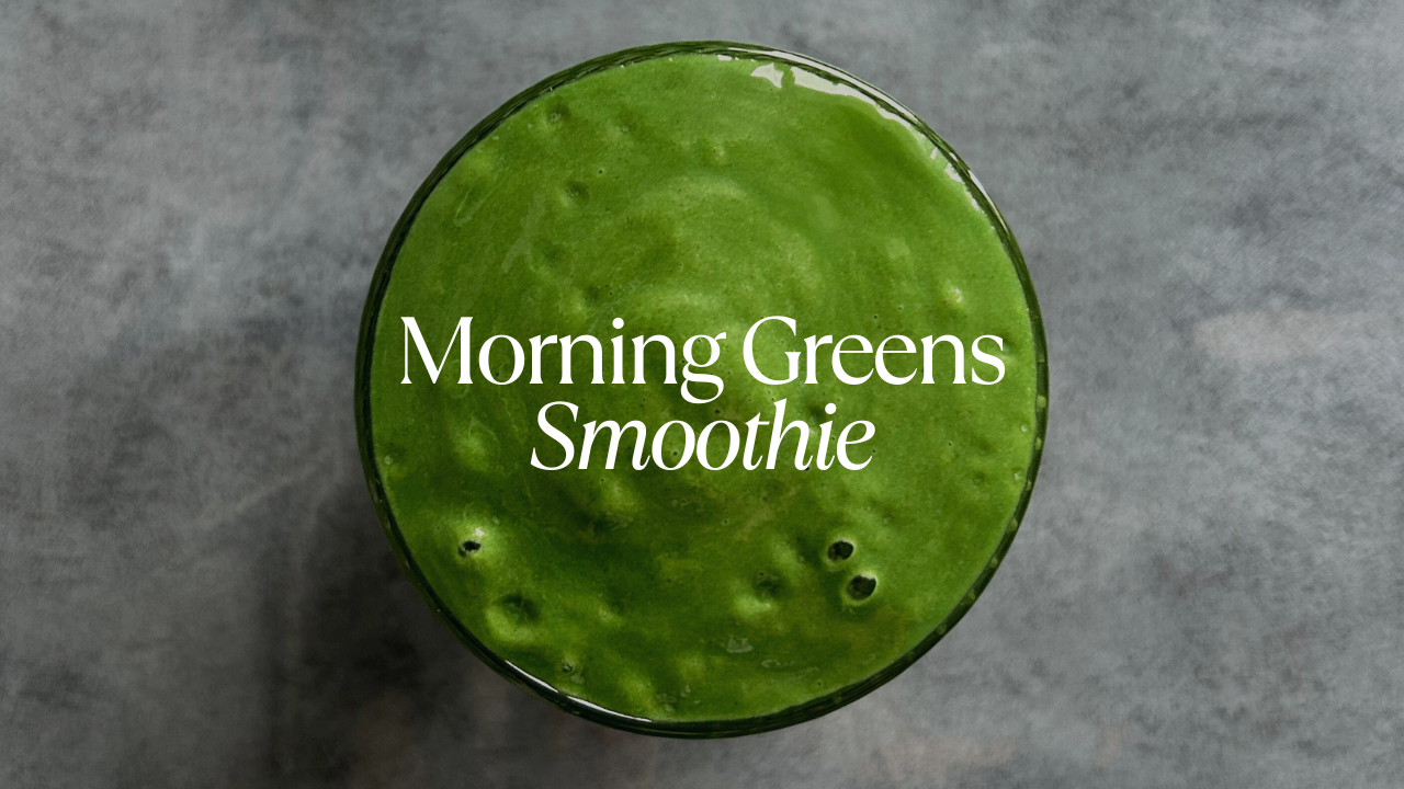 Morning Greens Smoothie