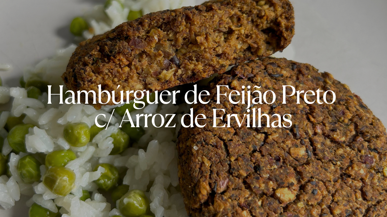 Hamburguer de feijão preto