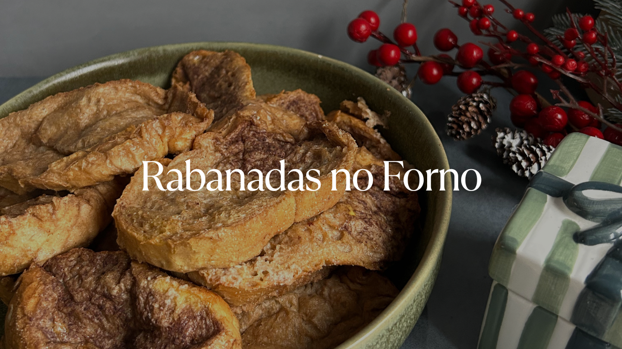 Rabanadas no forno