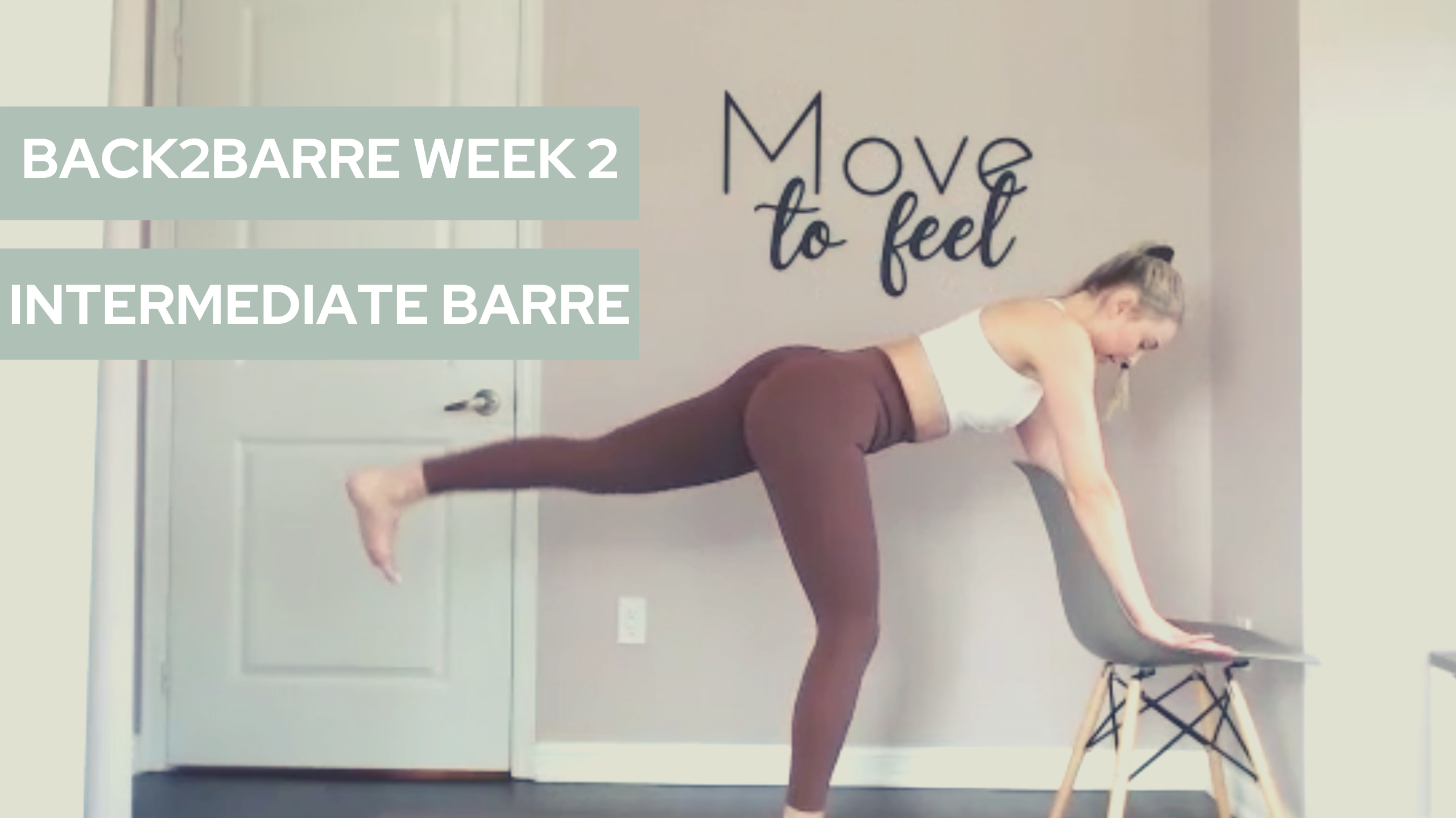BACK2BARRE Day 13: Intermediate Barre [LIVE-45]