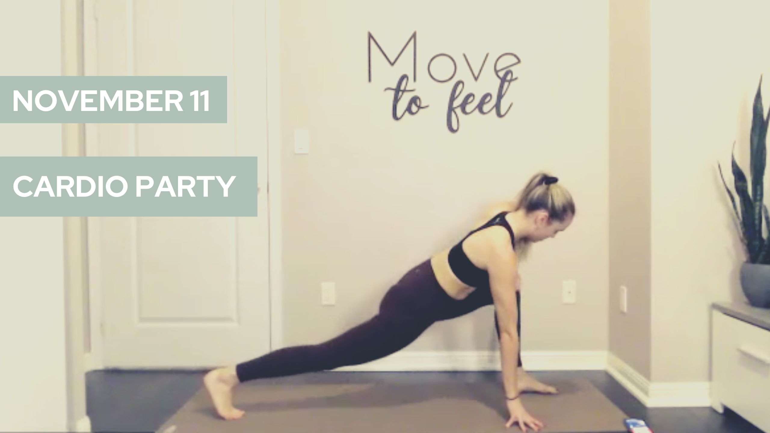 Cardio Party (LIVE-30)- November 11 2021