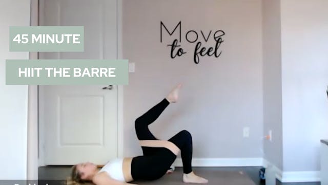 HIIT The Barre (Live-45)- September 1...