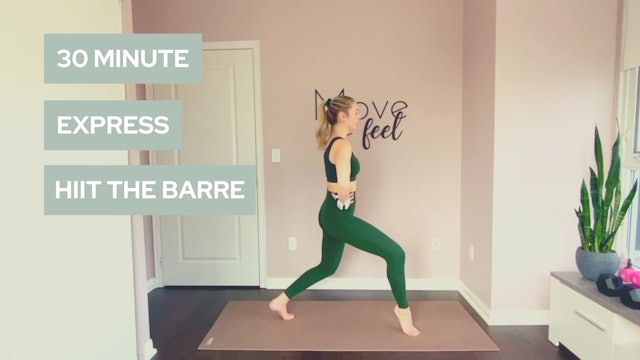 Britney x Xtina - 30 Minute Express HIIT the Barre 