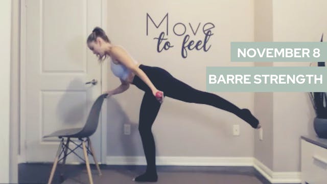 Barre Strength (LIVE-45)- November 8t...