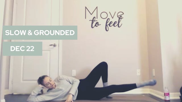 30 Minute Move to Feel Grounded Mat P...