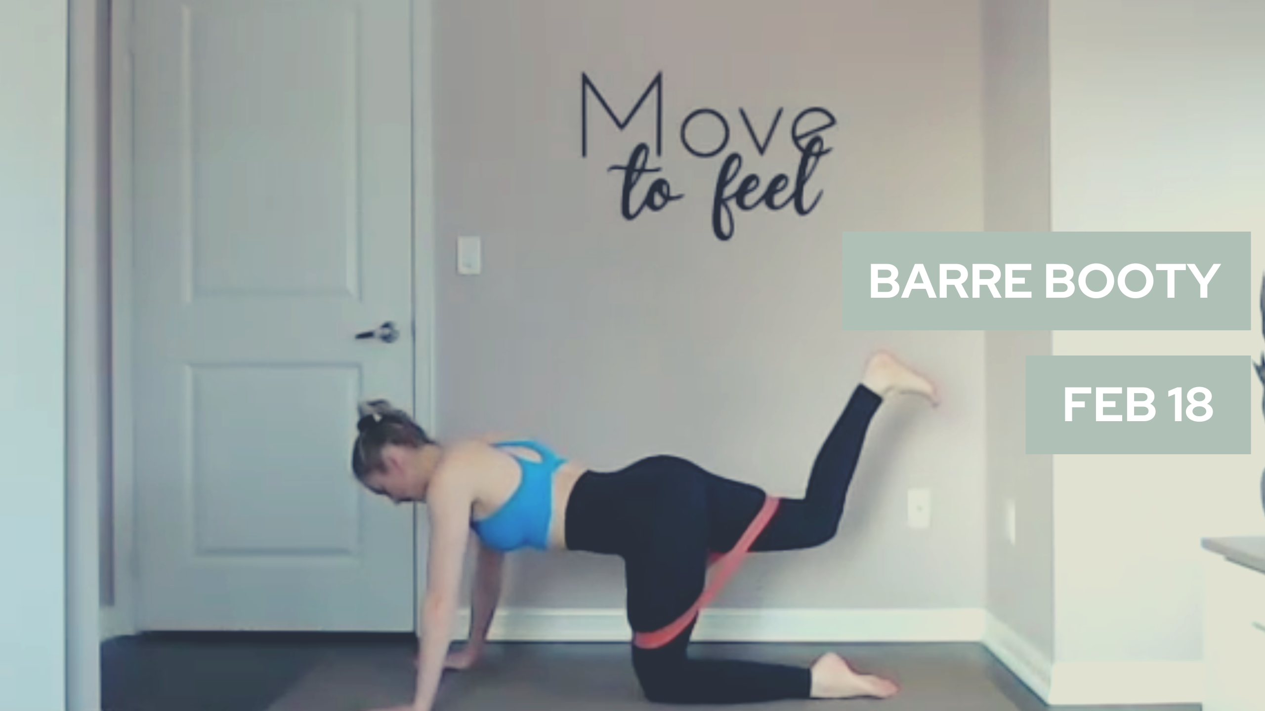 Barre Booty Halftime Show Playlist (LIVE-30)- February 18th 2021