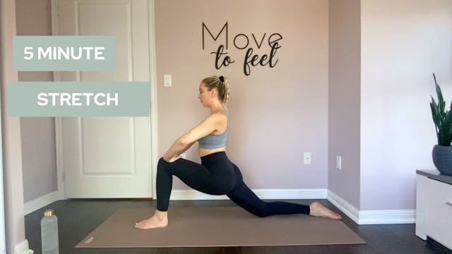 5 Minute Low Body Stretch