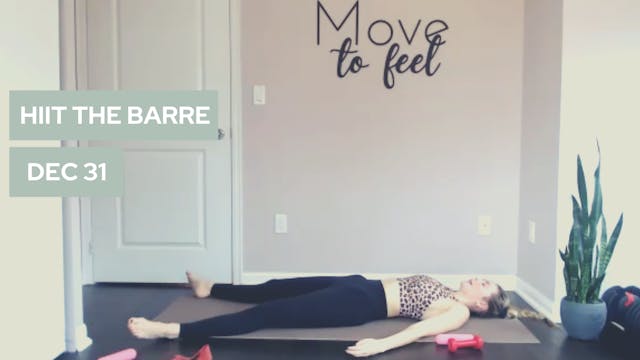 Best of 2021 HIIT THE BARRE (Live-45)...
