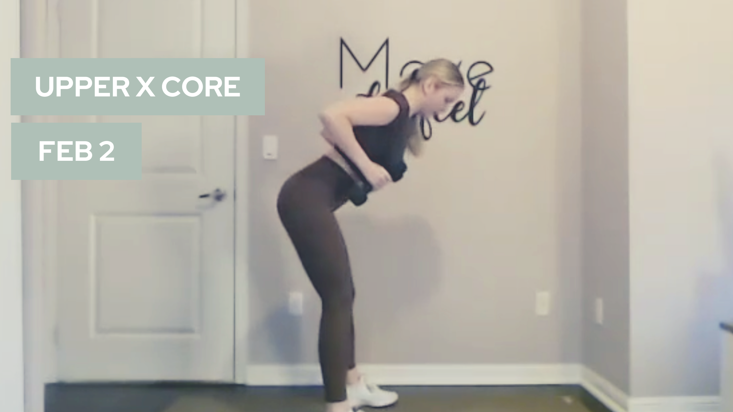 Move for Strength Upper Body (LIVE-30)- February 2nd 2022