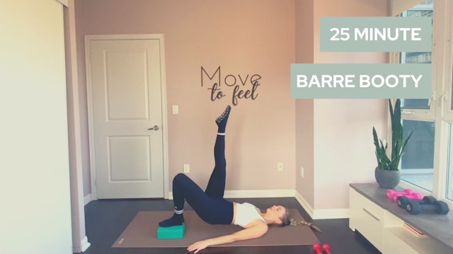  25 Minute Barre Booty