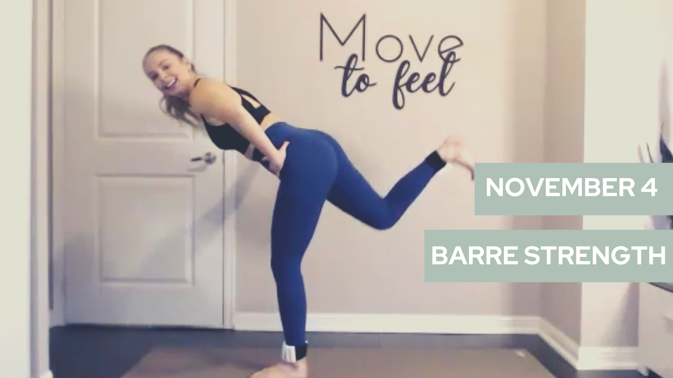 Barre Strength (LIVE 45)- November 4th 2021