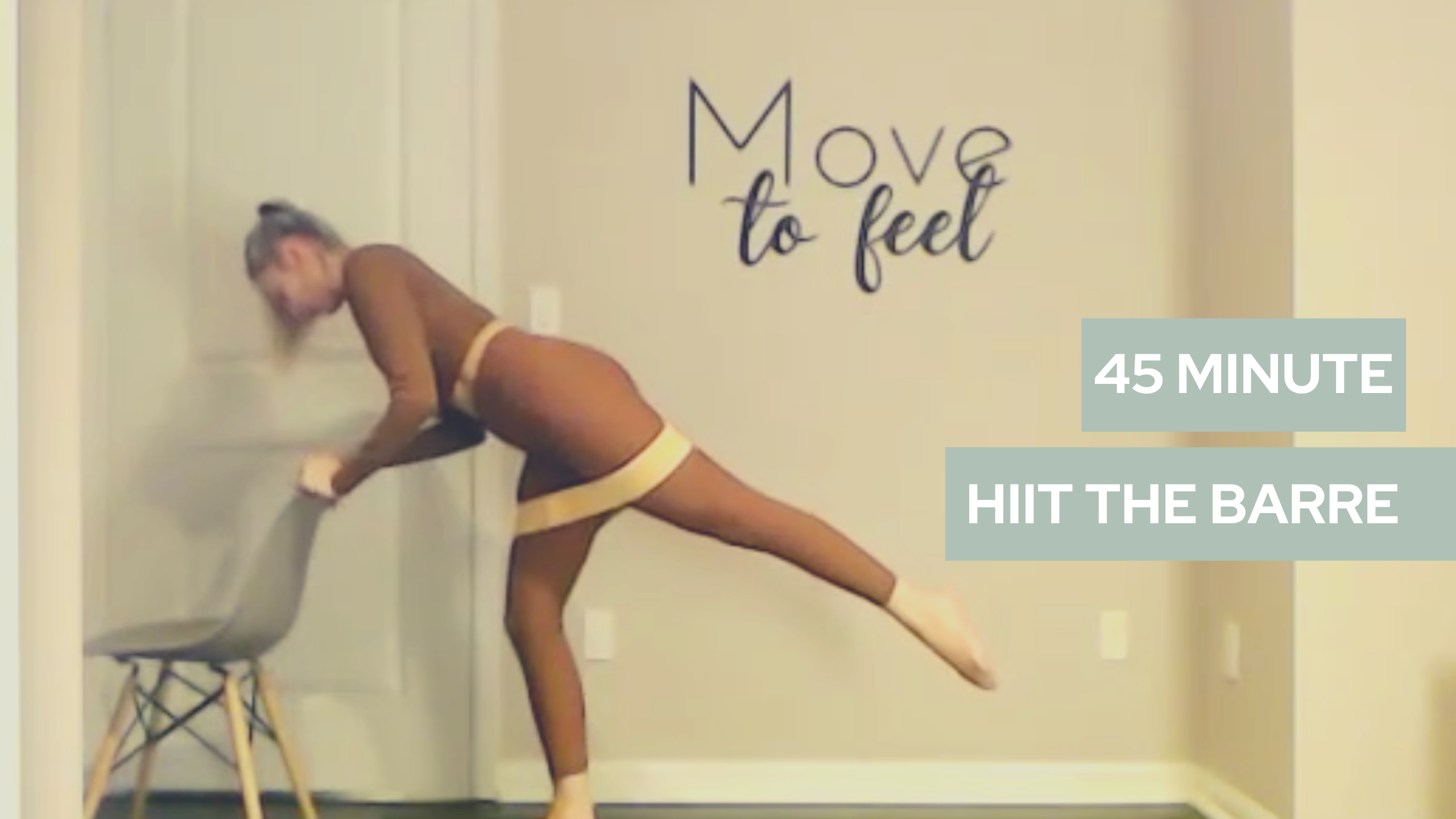 HIIT The Barre (Live-45)- November 28th 2022 