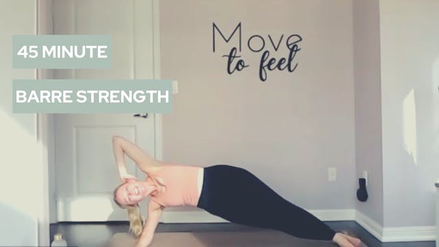 Barre Strength: Glutes & Core (Live-4...