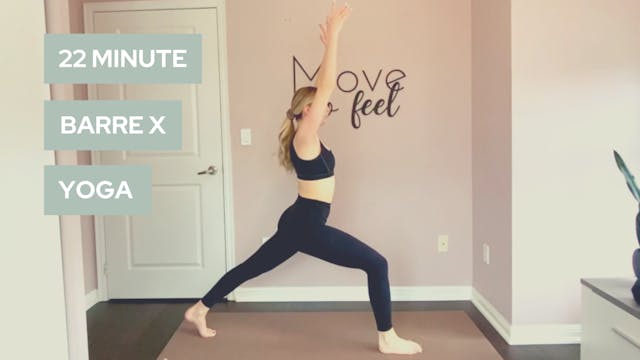 22 Minute Barre x Yoga