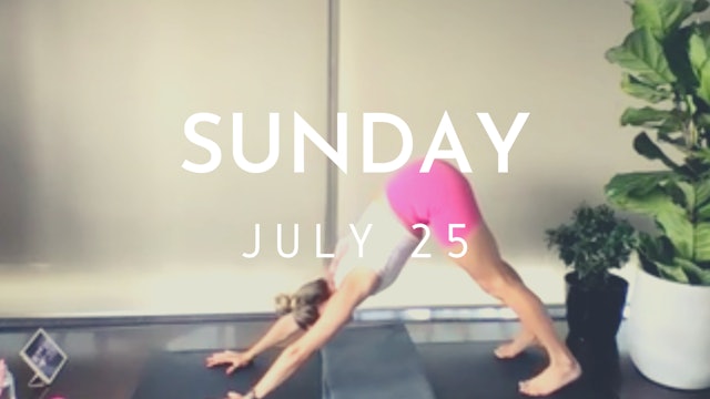 MAT PILATES FLOW with Kaylyn (LIVE-45)- July 25th 2021