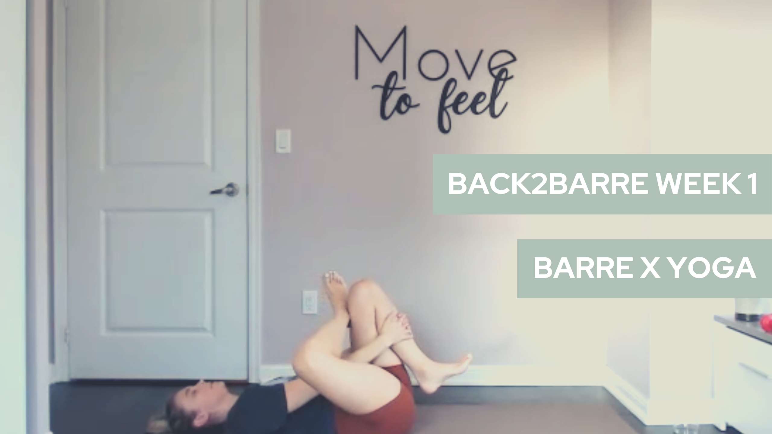 BACK2BARRE Day 5: Barre x Yoga [LIVE-30]