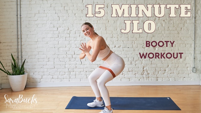 JLO 15 Minute Quickie Timer Booty Workout 