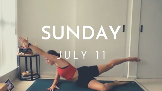 MAT PILATES FLOW with Kaylyn (LIVE-45)- July 11th 2021