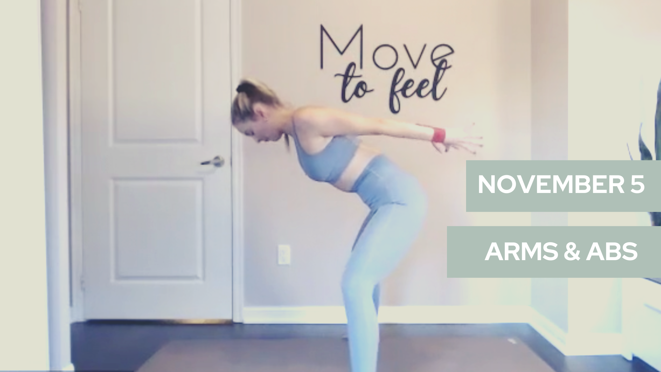 Arms & Abs (LIVE-30) - November 5th 2021