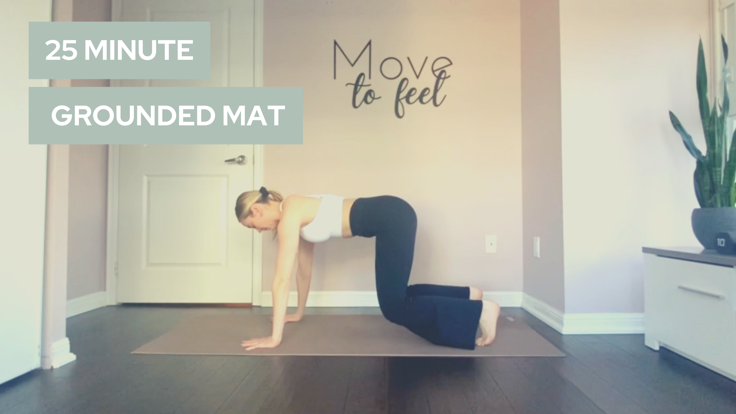 25 Minute Grounded Mat Class